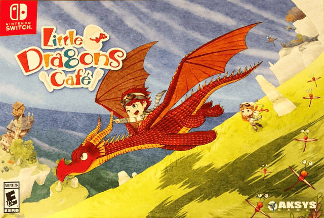 Little Dragons Cafe box art for Nintendo Switch
